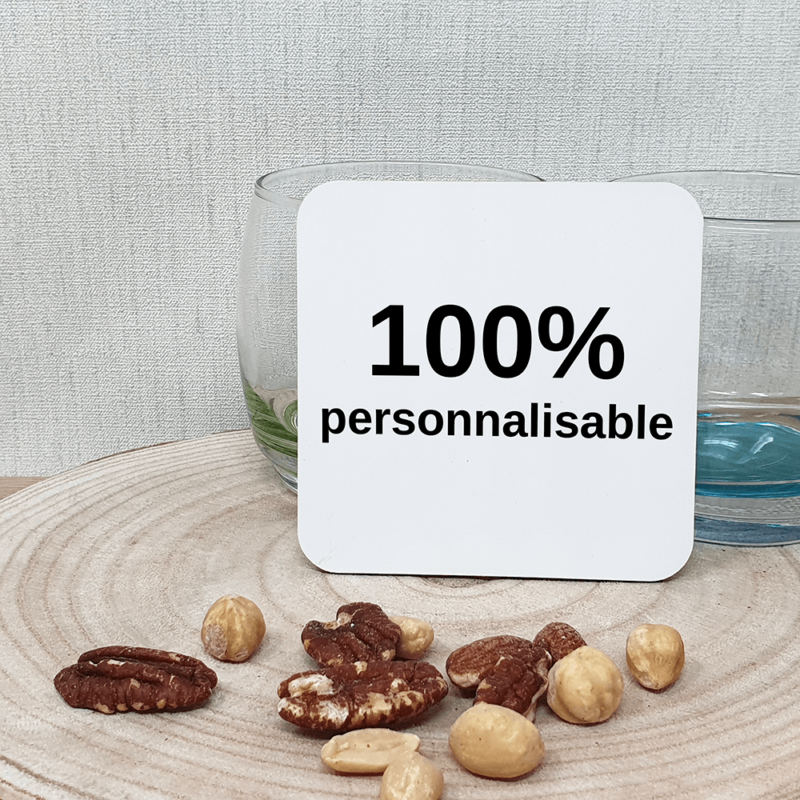 Sous-verre 100% personnalisable