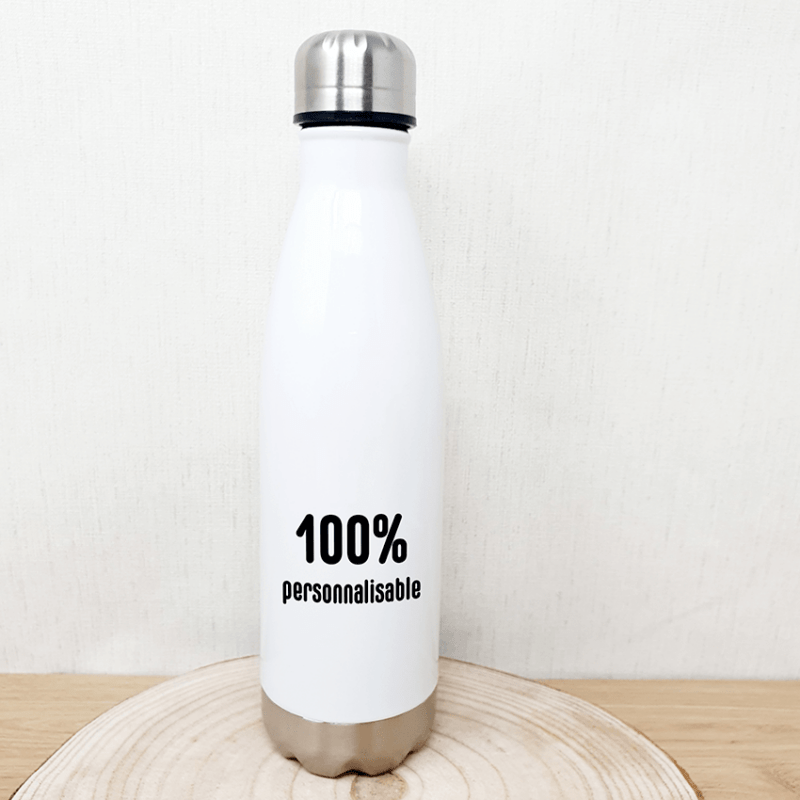 Bouteille isotherme 100% personnalisable