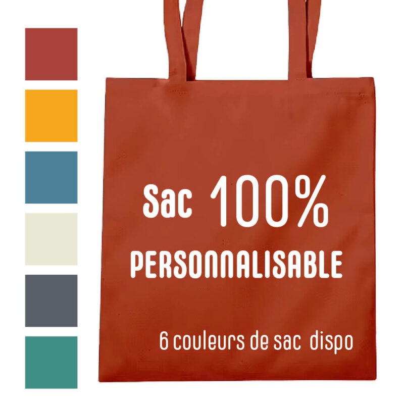 Tot bag - sac 100% personnalisable