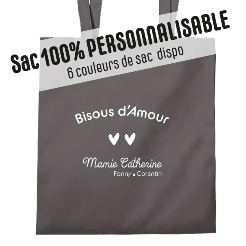Tot bag - sac personnalisé "un mot doux"