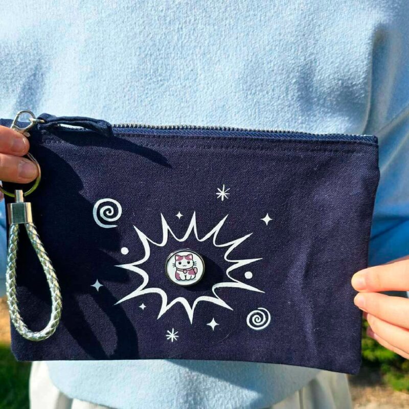 Pochette BULLE BD + pin's personnalisable